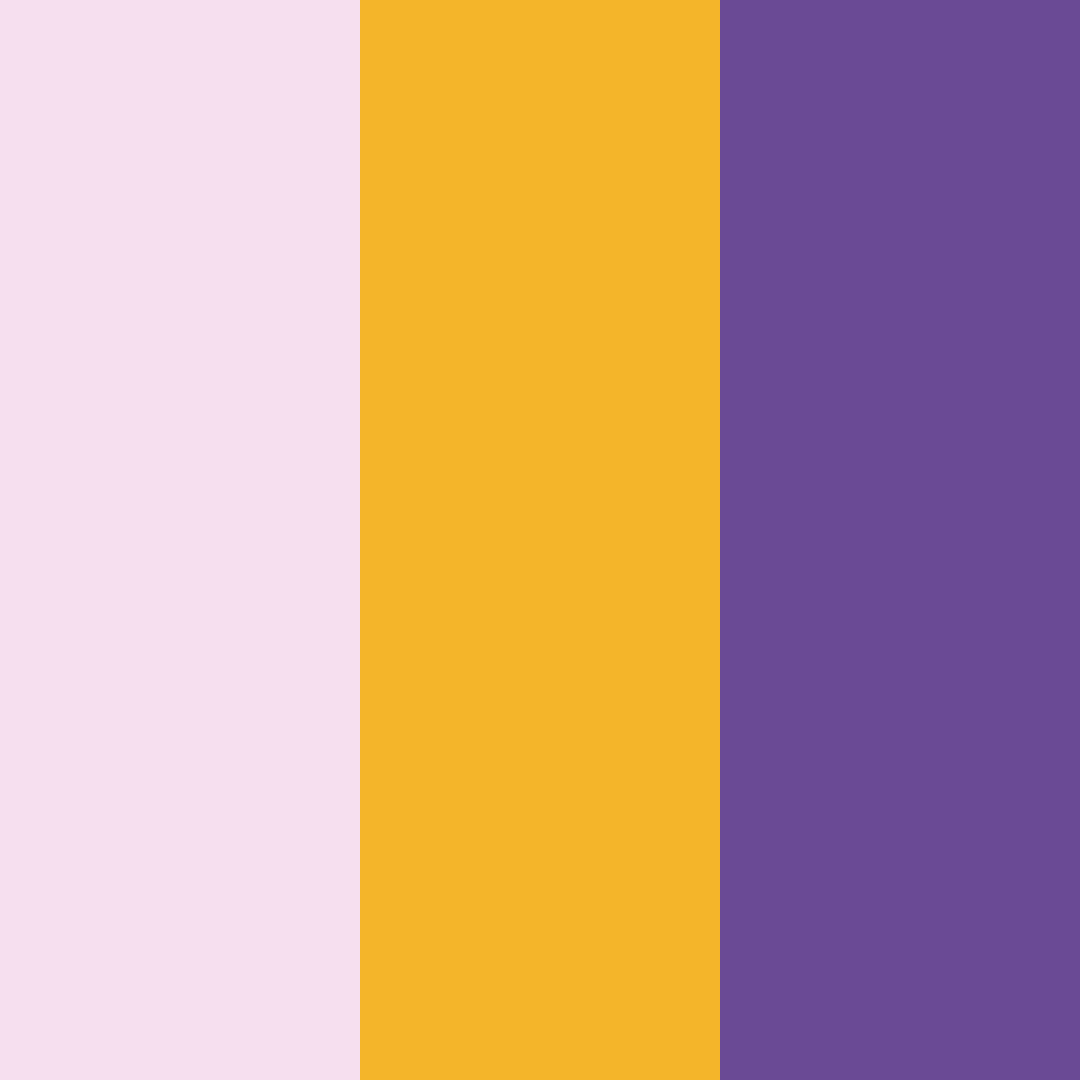 Download purple sunset color palette PNG image (square)