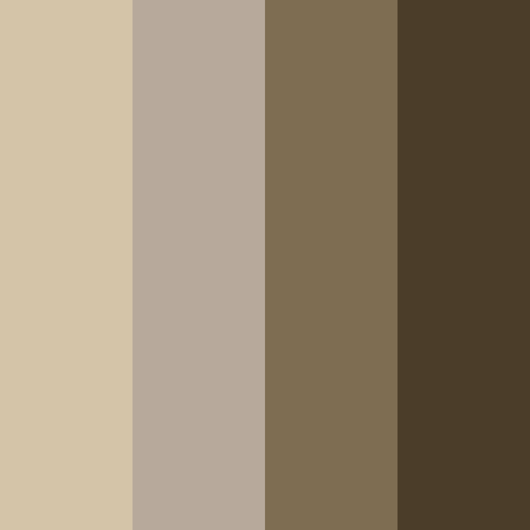 Download brown woods color palette PNG image (square)