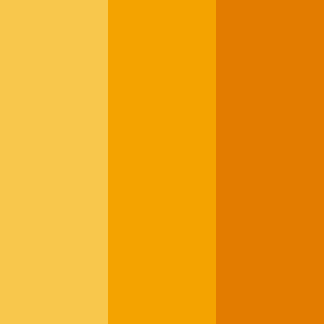 Download golden ember sunrise color palette PNG image (square)