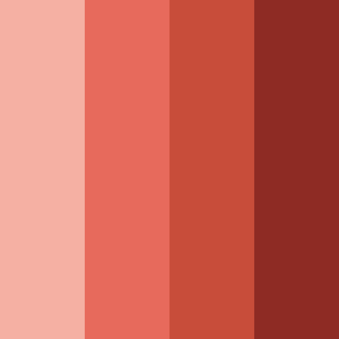 Download red chili color palette PNG image (square)