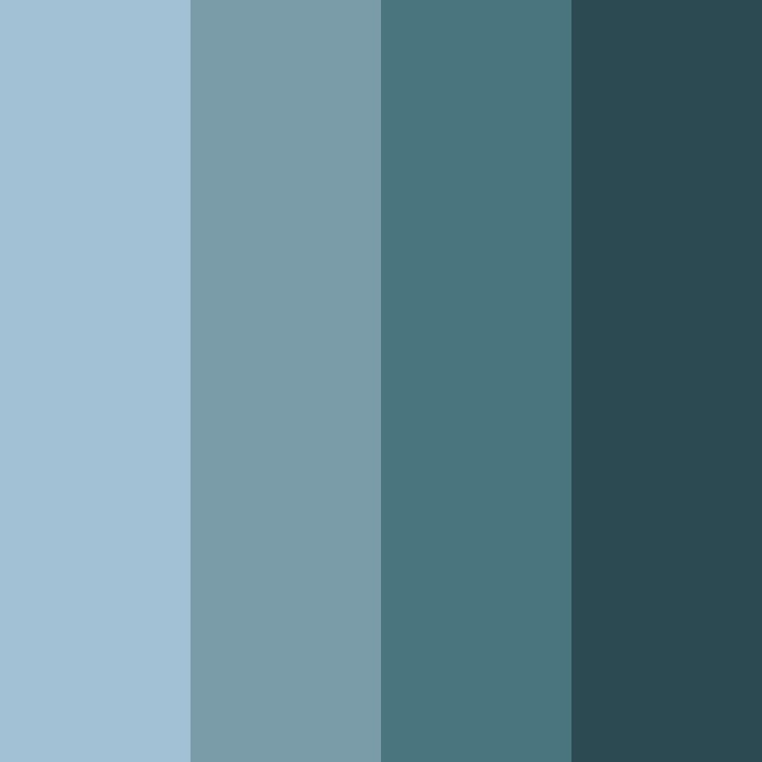 Download misty ocean hues color palette PNG image (square)