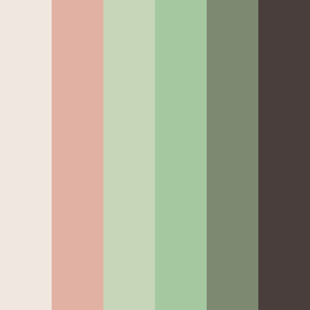 Download shades of beige color palette PNG image (square)