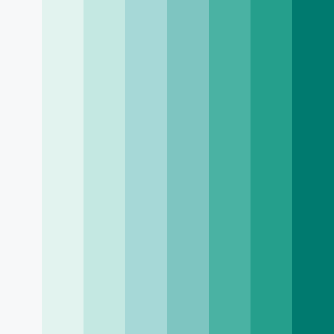 Download tropical serenity color palette PNG image (square)