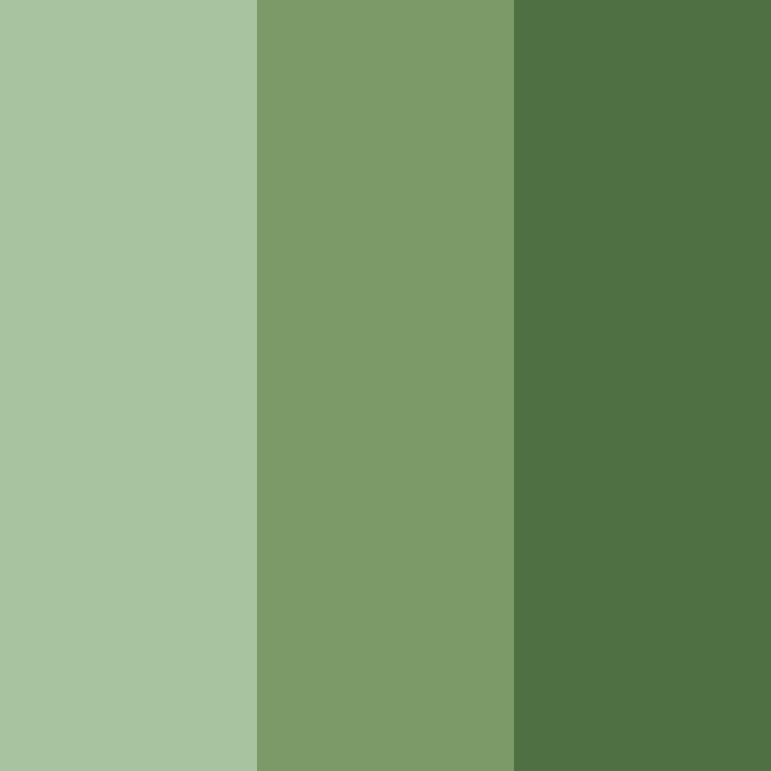 Download whispering meadow color palette PNG image (square)