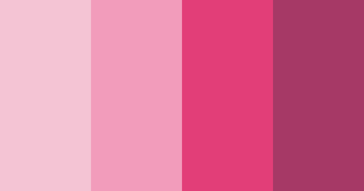 Download blush romance color palette PNG image (landscape)