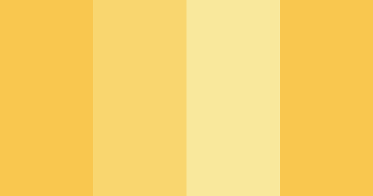 Download sunshine serenade color palette PNG image (landscape)