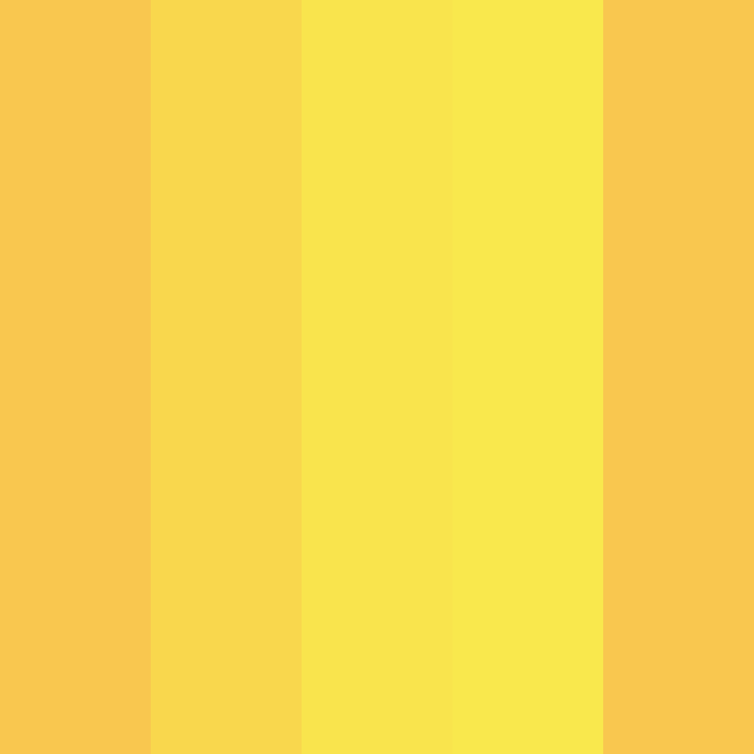 Download yellow sunshine color palette PNG image (square)