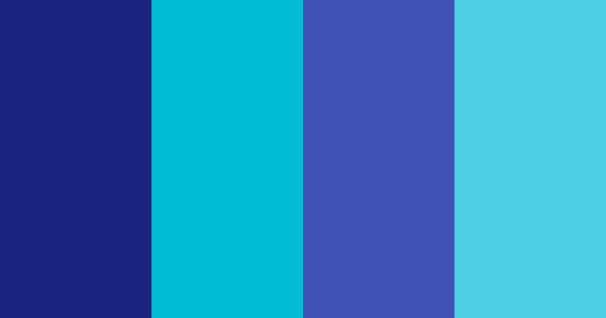 Download deep blue sea color palette PNG image (landscape)