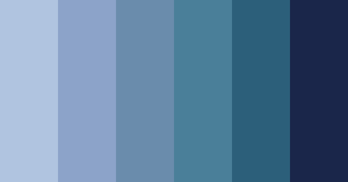 Download midnight serenity color palette PNG image (landscape)