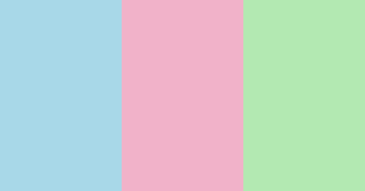 Download cotton candy breeze color palette PNG image (landscape)