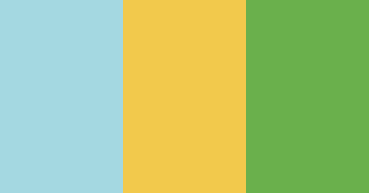 Download sky blue sunshine green color palette PNG image (landscape)