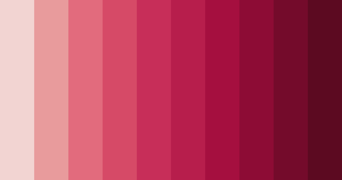 Download blushing bouquet color palette PNG image (landscape)