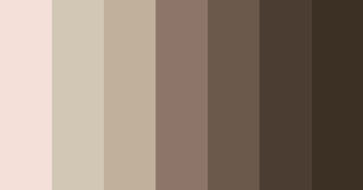 Download brown umami color palette PNG image (landscape)