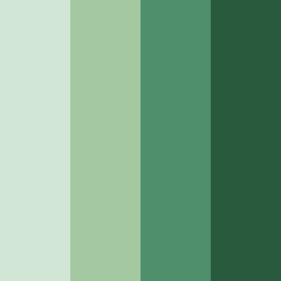 Download peppery garden harmony color palette PNG image (square)