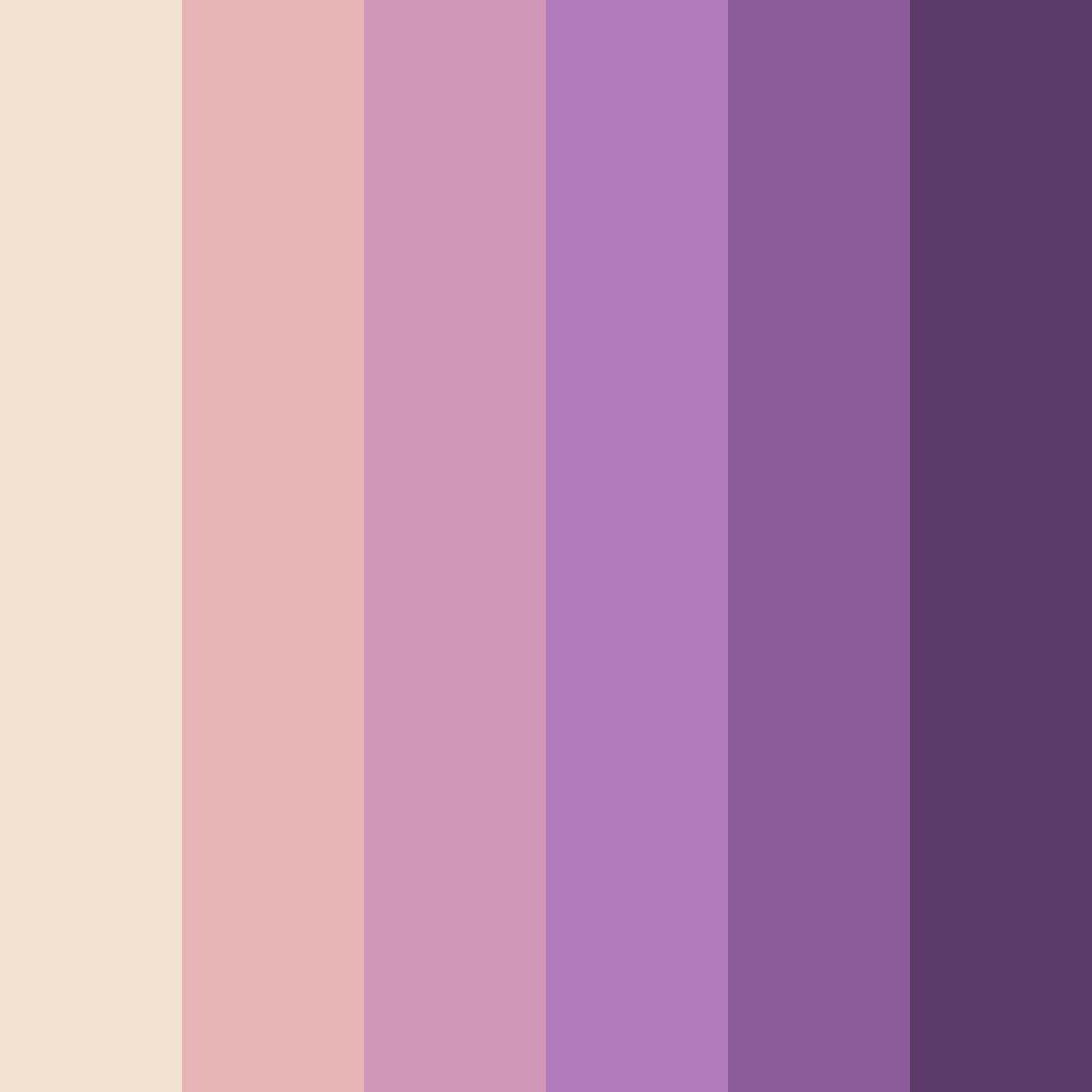 Download muted pink color palette PNG image (square)