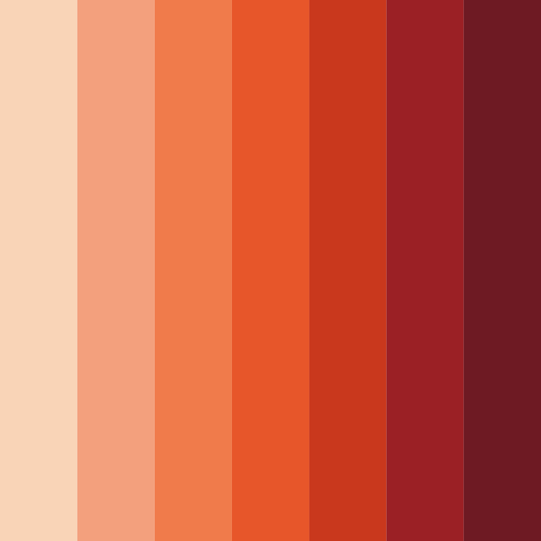 Download crimson prosperity color palette PNG image (square)