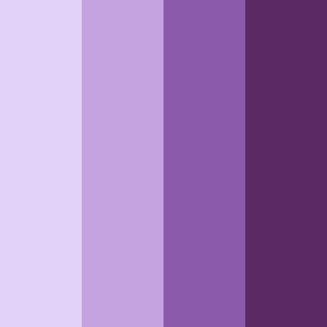 Download lavender dreams color palette PNG image (square)