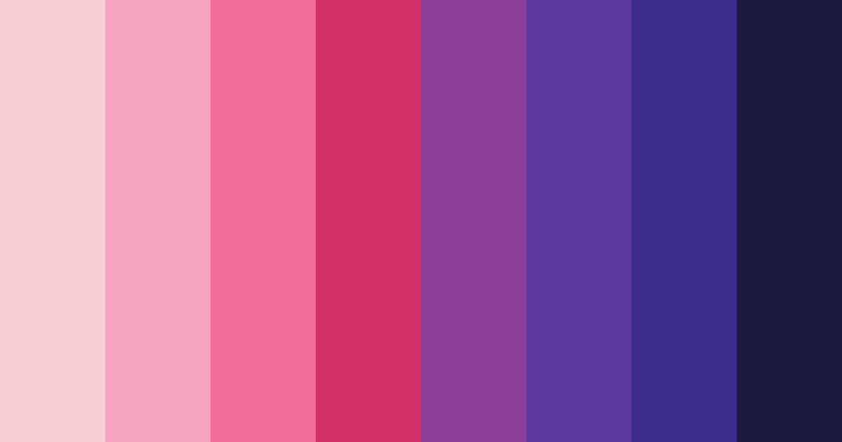 Download pink vapor wave color palette PNG image (landscape)