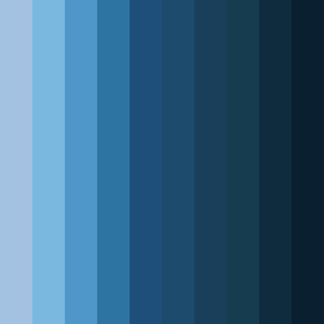 Download ocean depths color palette PNG image (square)