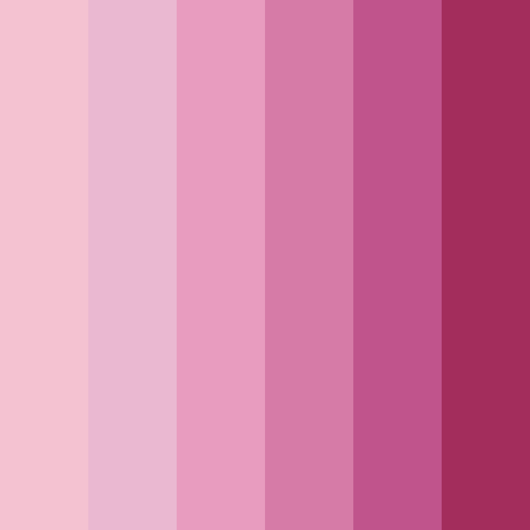 Download soft pink color palette PNG image (square)