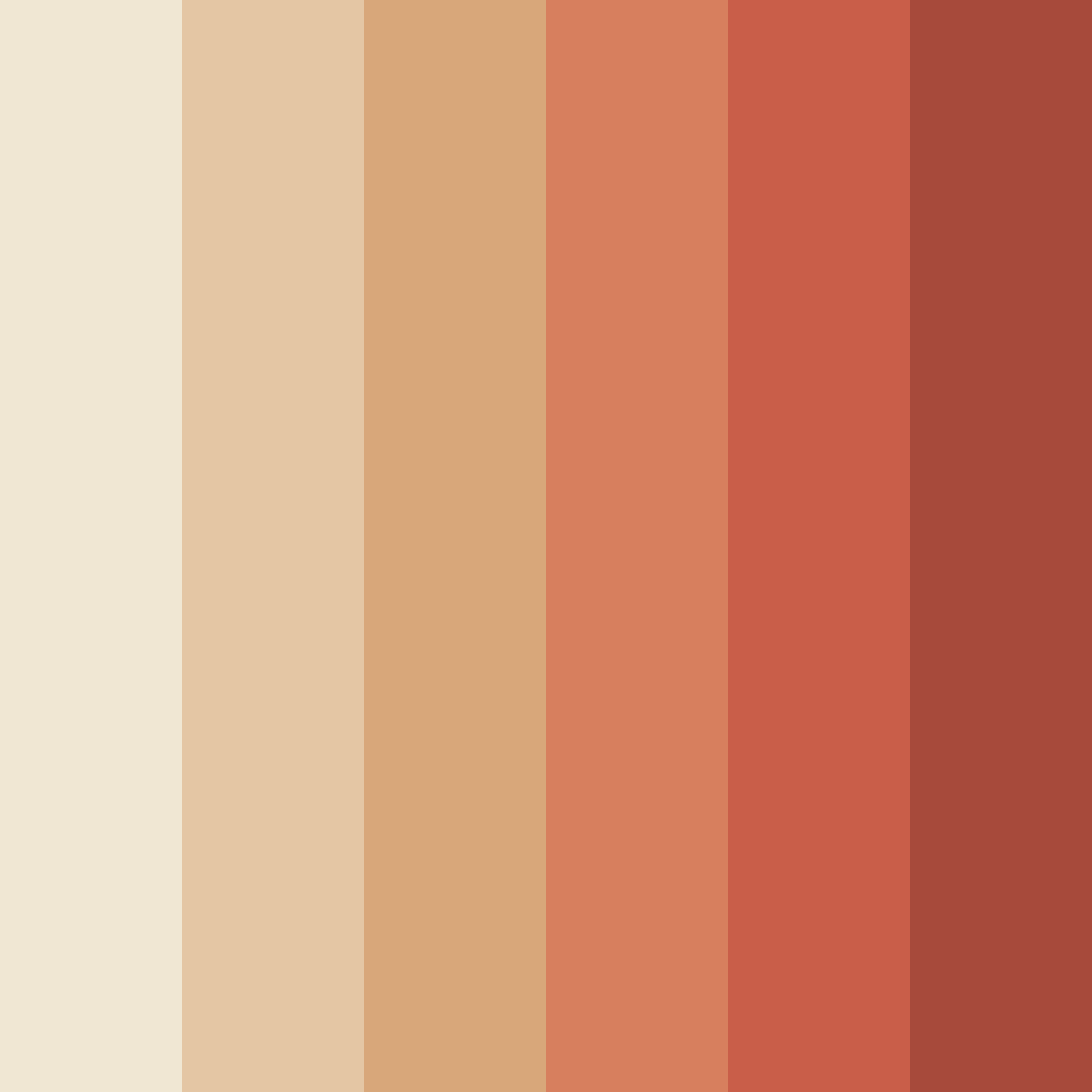 Download sunlit embrace color palette PNG image (square)