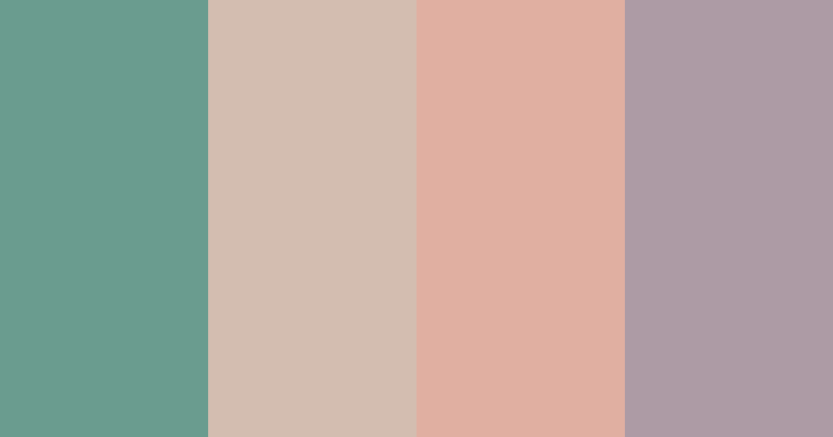 Download mint chocolate pastel color palette PNG image (landscape)