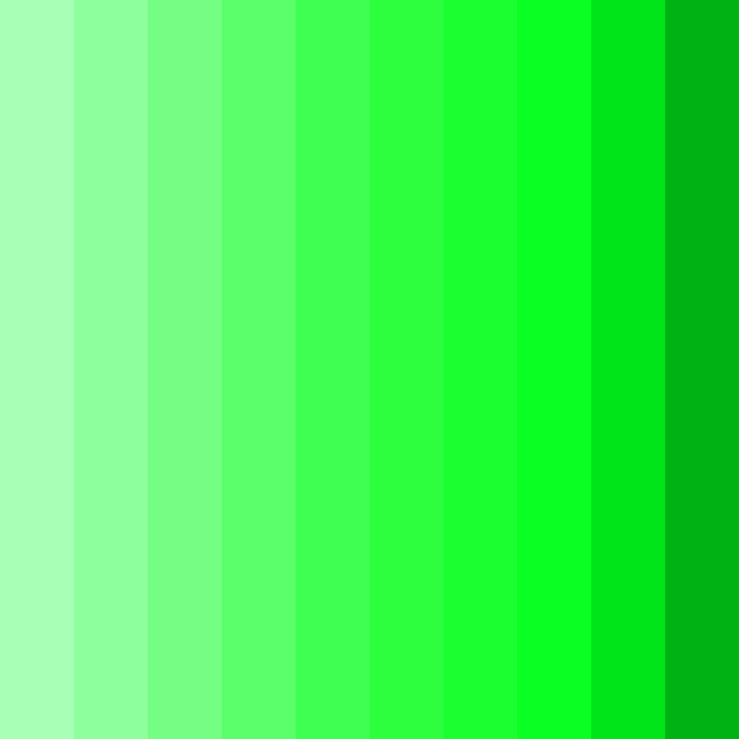 Download bright green color palette PNG image (square)