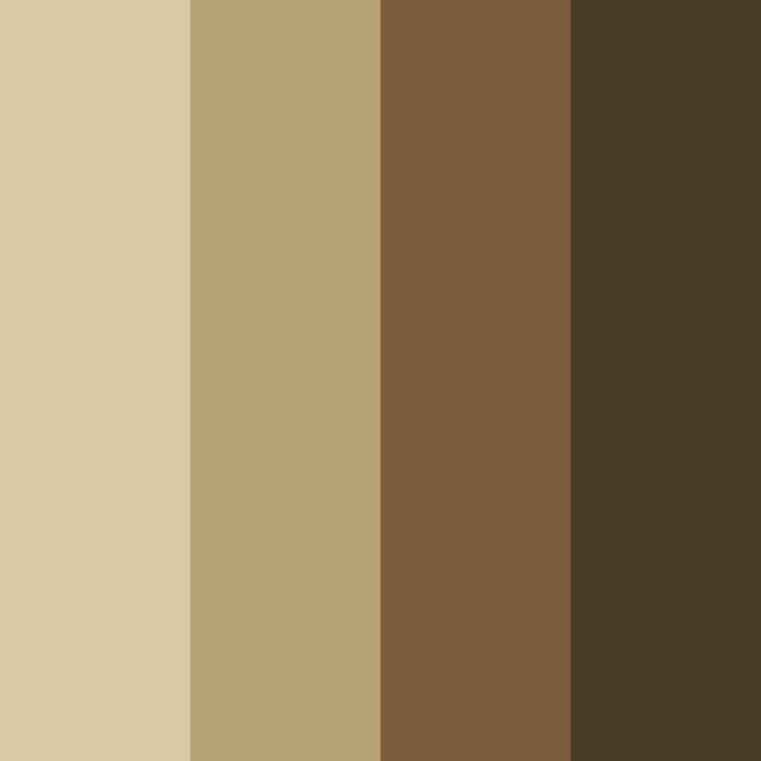 Download brown earth color palette PNG image (square)