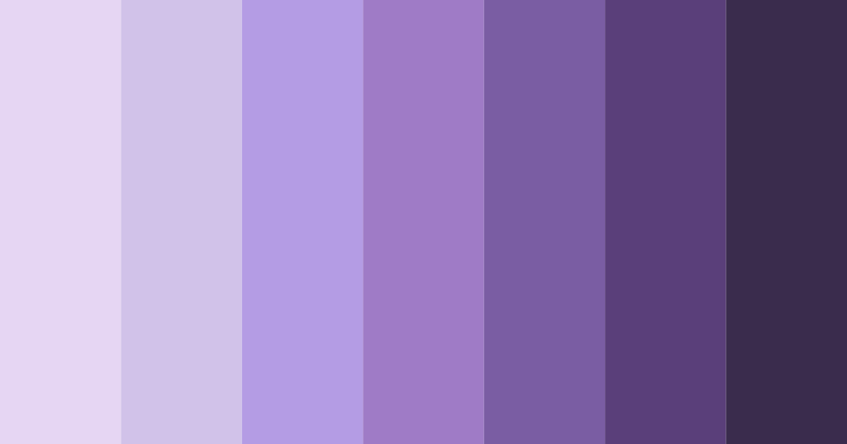 Download soft purple dream color palette PNG image (landscape)