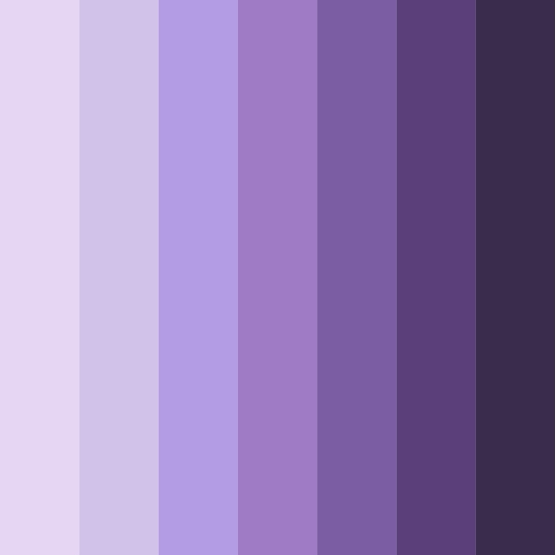 Download soft purple dream color palette PNG image (square)