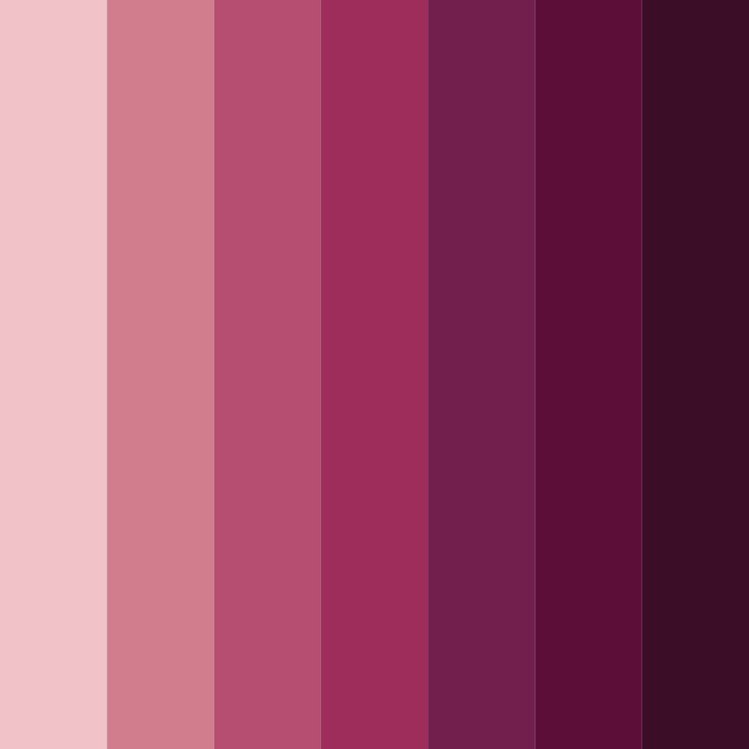 Download dark red to purple shades color palette PNG image (square)