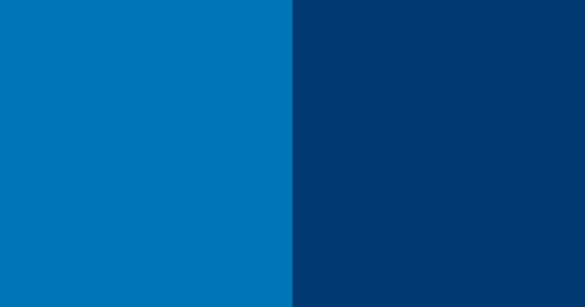 Download deep blue color palette PNG image (landscape)