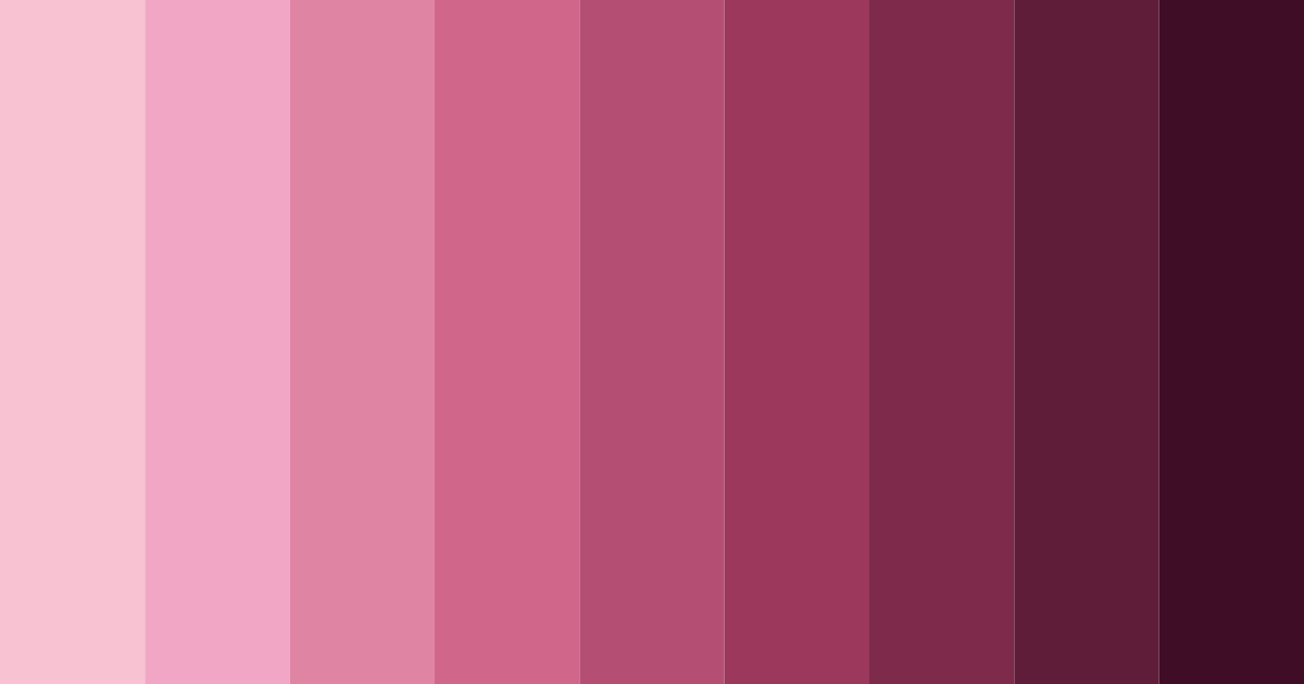 Download chic elegance color palette PNG image (landscape)