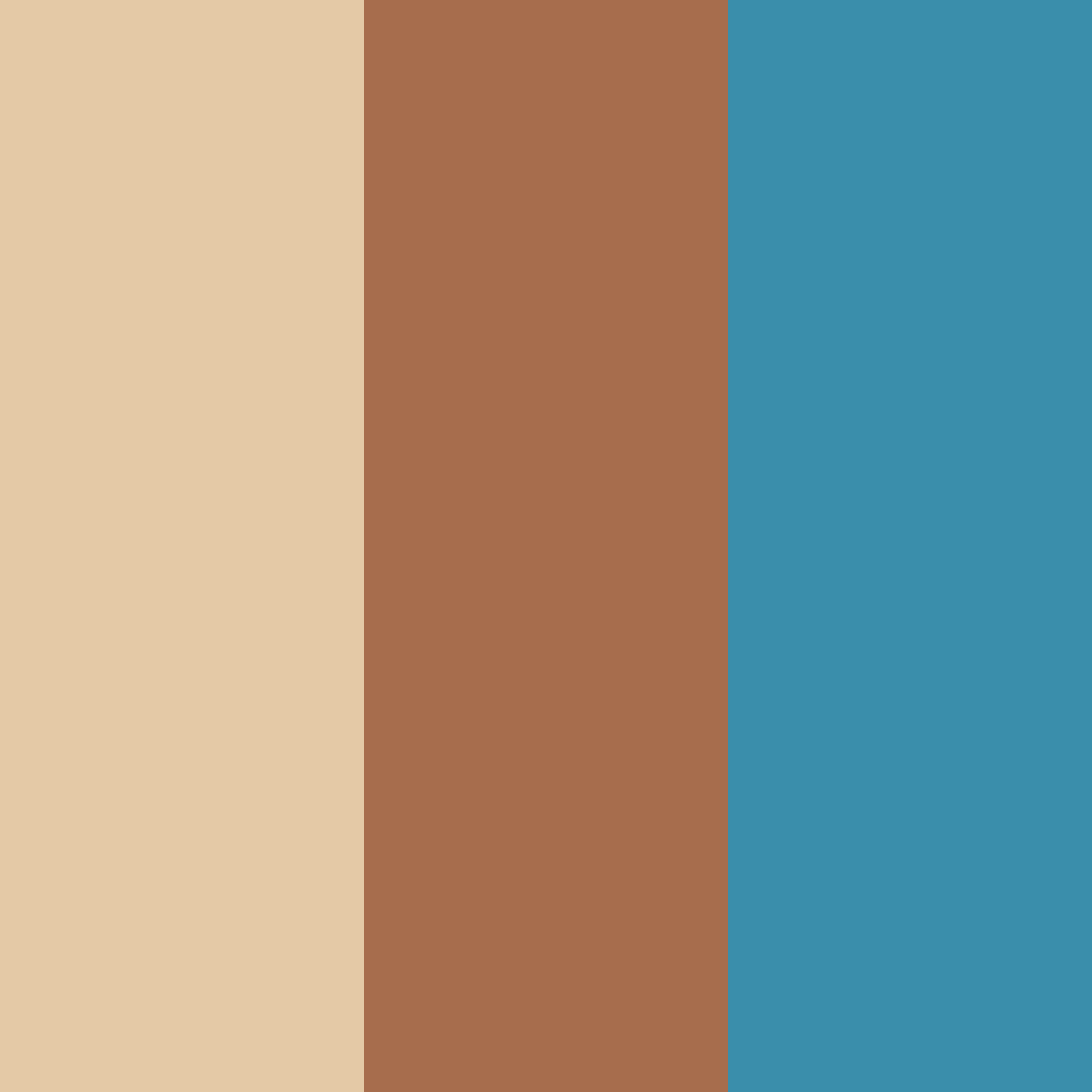 Download desert sky serenity color palette PNG image (square)