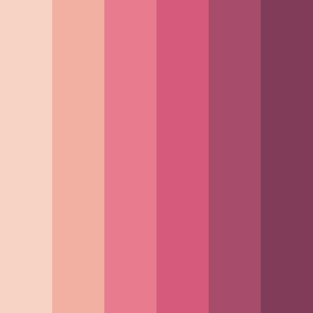 Download red carpet romance color palette PNG image (square)