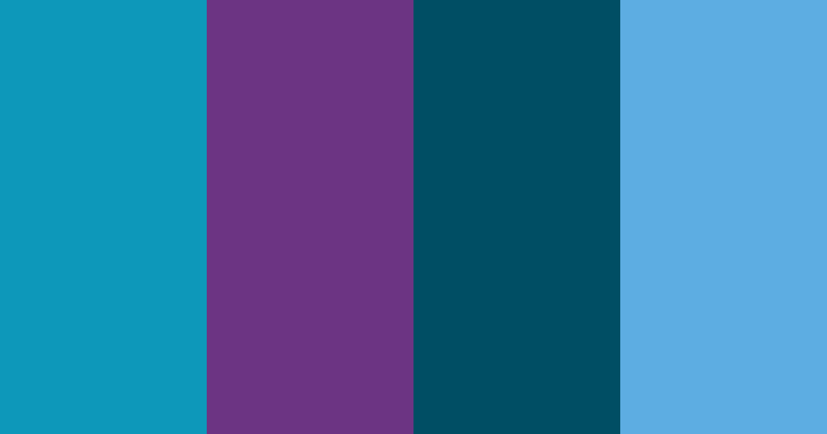 Download tropical midnight ocean color palette PNG image (landscape)