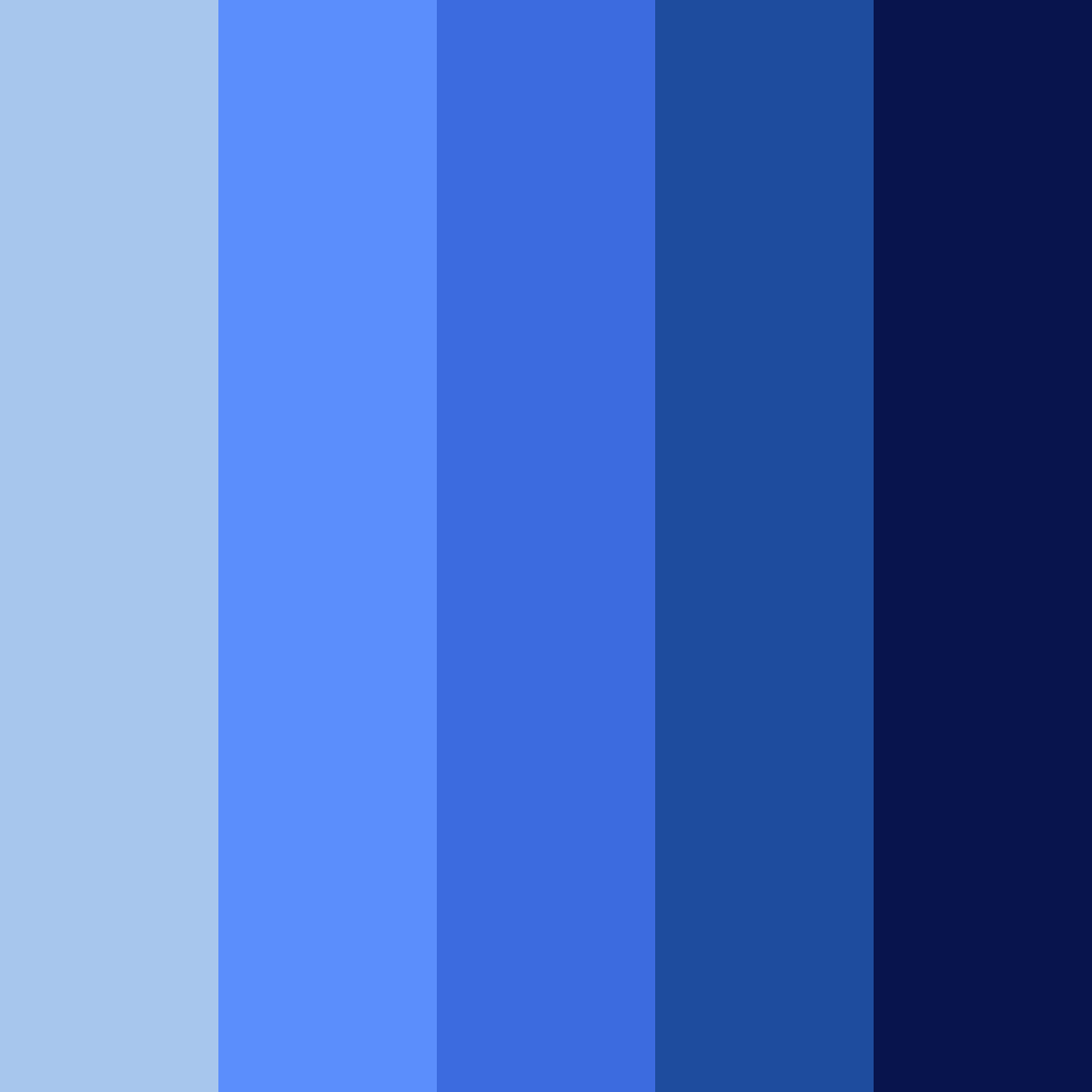 Download midnight dreams color palette PNG image (square)