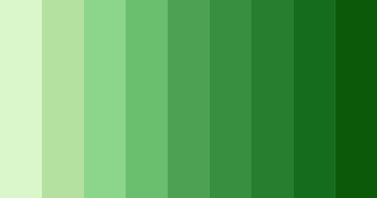 Download green garden delights color palette PNG image (landscape)