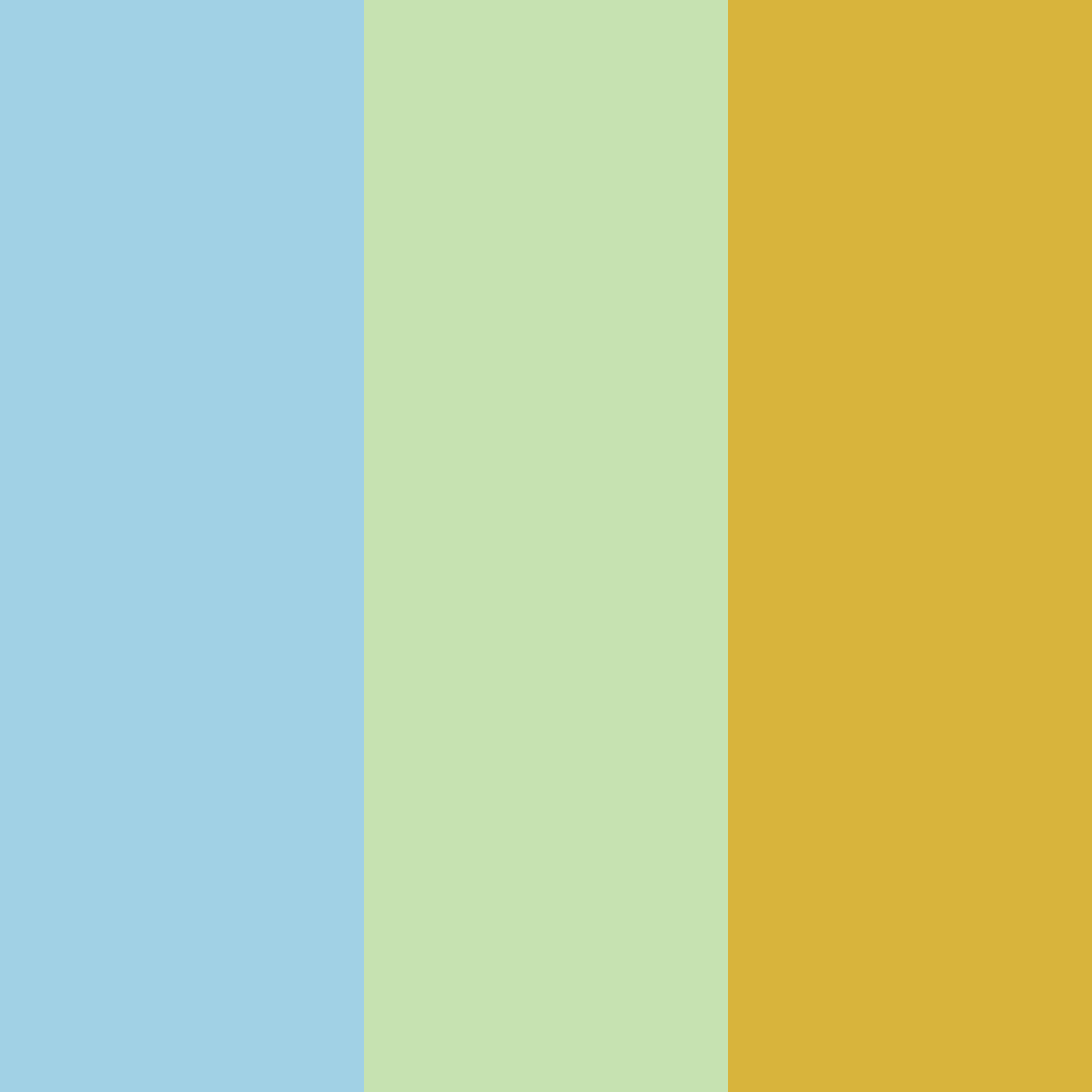 Download aerial blue color palette PNG image (square)