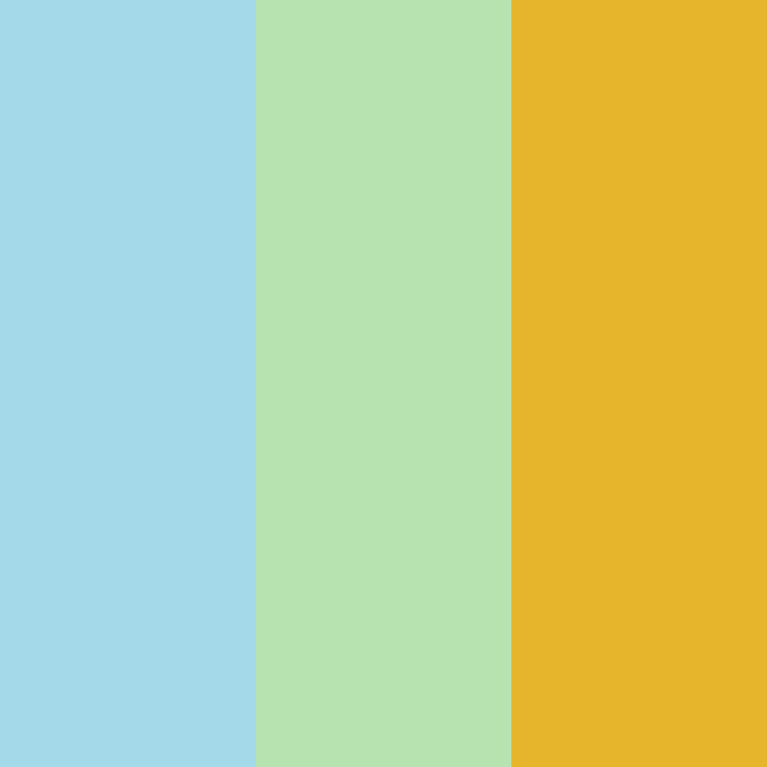 Download airy blue color palette PNG image (square)