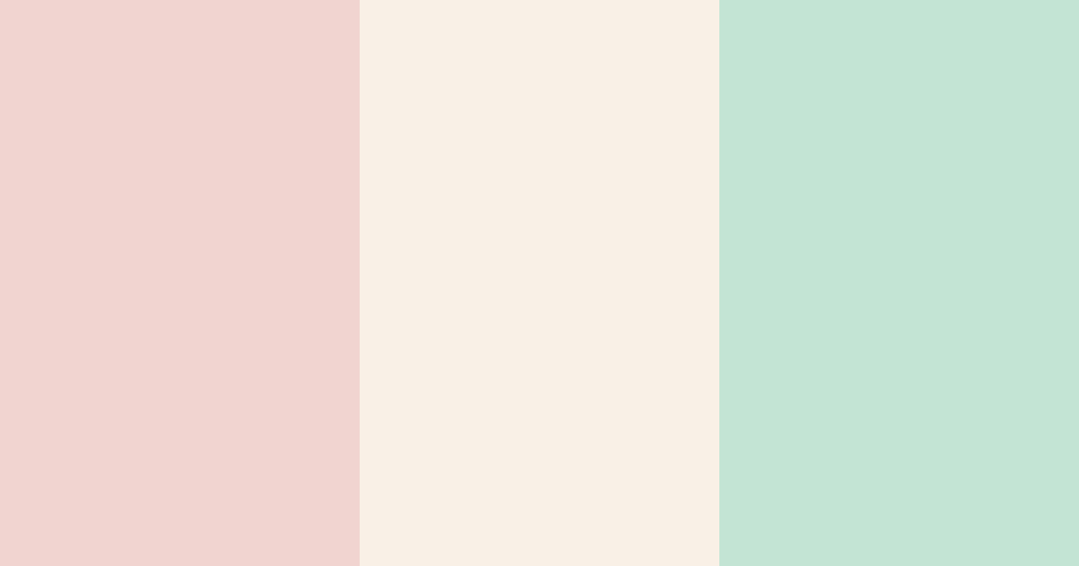 Download soft pink greenery color palette PNG image (landscape)