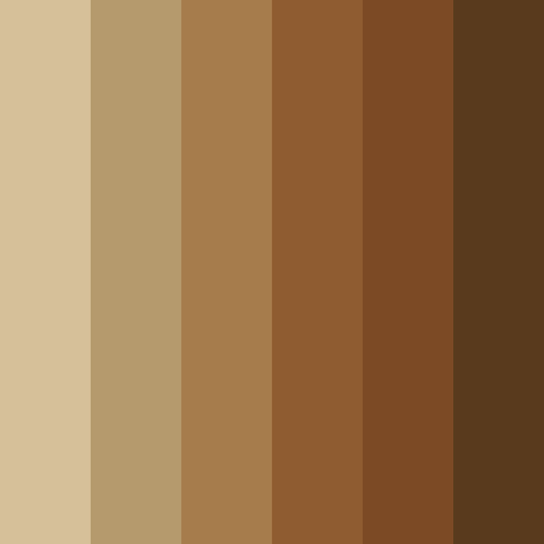 Download desert dunes color palette PNG image (square)