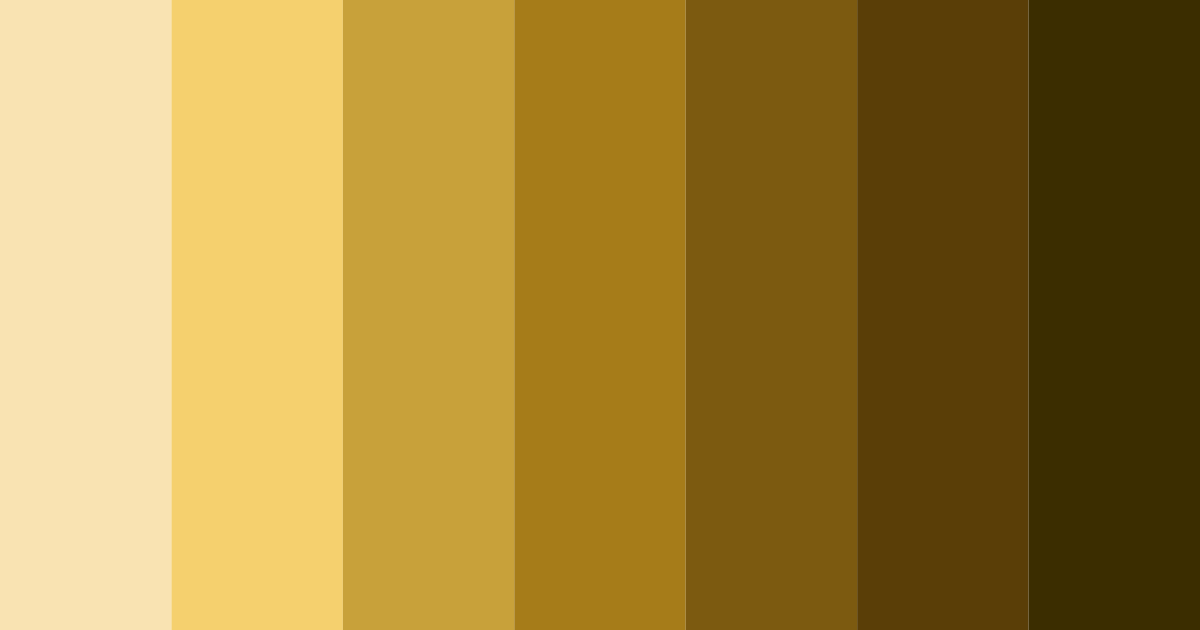 Download golden dusk color palette PNG image (landscape)