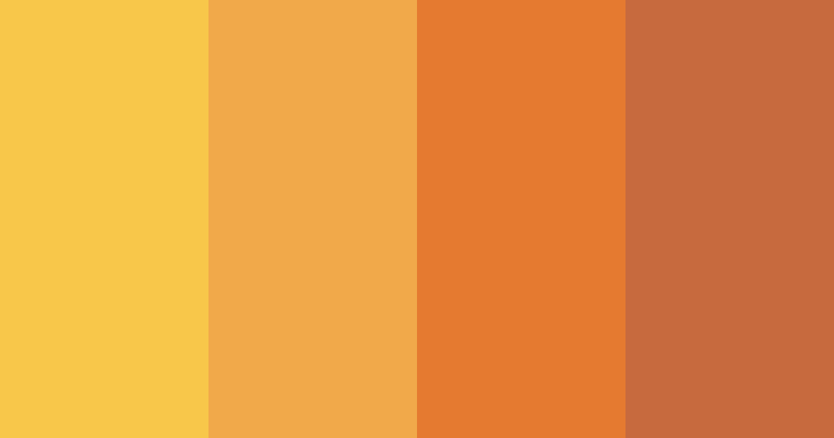 Download samba sunset color palette PNG image (landscape)
