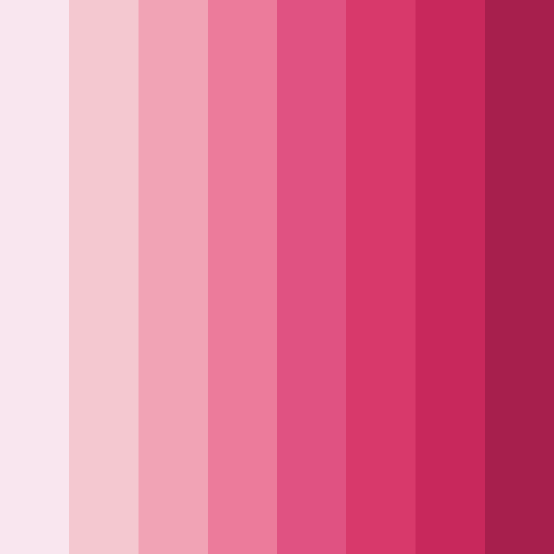Download pink sakura color palette PNG image (square)