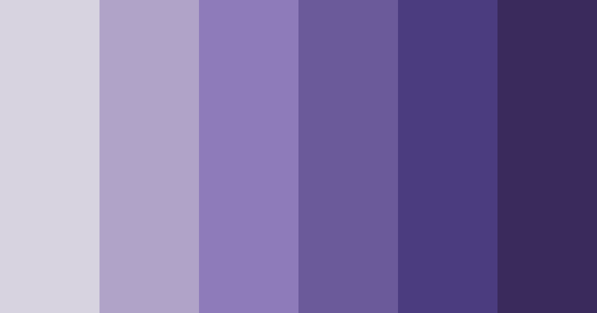 Download greyish purple shades color palette PNG image (landscape)