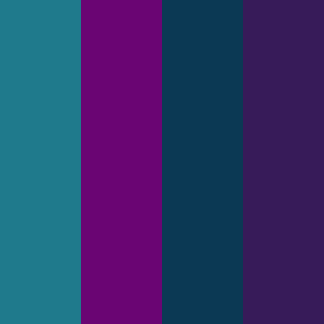 Download ocean depths twilight color palette PNG image (square)