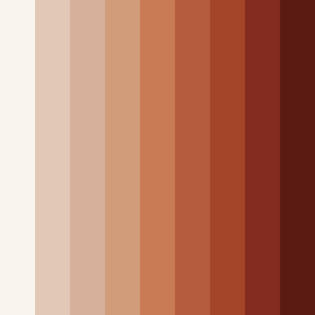 Download rustic sunrise color palette PNG image (square)