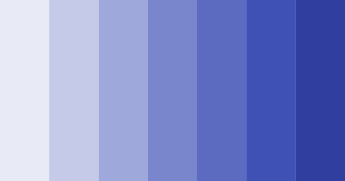 Download serenity in shades color palette PNG image (landscape)