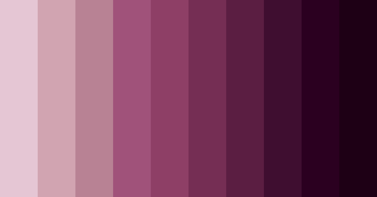 Download mauve melancholy color palette PNG image (landscape)